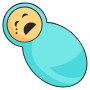 Baby free icon for commercial use
