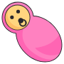 Baby Girl free icon for commercial use