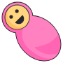Baby Girl free icon for commercial use