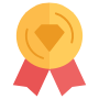 Badge free icon for commercial use