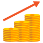Coins free icon for commercial use