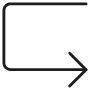 Curved Arrow icon