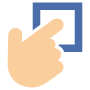 Hand icon