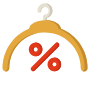 Hanger free icon for commercial use