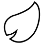 Leaf free icon for commercial use