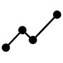 Line Chart free icon for commercial use