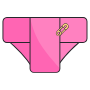 Nappy free icon for commercial use
