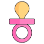 Pacifier free icon for commercial use