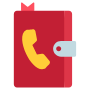 Phone book icon