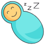 Swaddle free icon for commercial use
