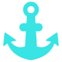 Anchor free icon for commercial use