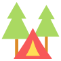 Camping free icon for commercial use