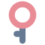 Demigirl Symbol icon