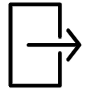 Exit Logout icon