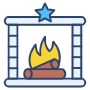 Fireplace icon