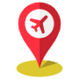 Airport Location free icon for commercial use