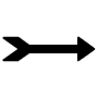 Archer Arrow Black free icon for commercial use