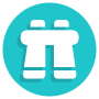 Binoculars free icon for commercial use