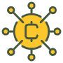 Blockchain Coin icon