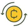Buy Sell Coin free icon for commercial use