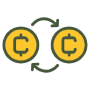 Buy Sell Coin free icon for commercial use