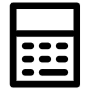 Calculator free icon for commercial use