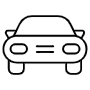 Car free icon for commercial use