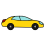 Car free icon for commercial use