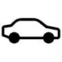 Car free icon for commercial use