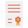 Certificate free icon for commercial use