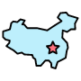 China Map icon