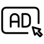 Click Ads icon
