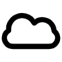 Cloud free icon for commercial use