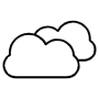 Cloud free icon for commercial use