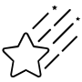 Comet Star free icon for commercial use