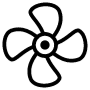 Cooling Symbol icon
