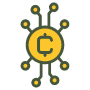 Cryptocurrency Coin free icon for commercial use
