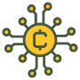 Cryptocurrency Coin free icon for commercial use
