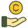 Cryptocurrency Coin icon