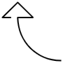 Curved Arrow free icon for commercial use