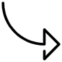 Curved Arrow free icon for commercial use