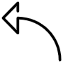 Curved Arrow free icon for commercial use