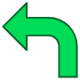 Curved Arrow free icon for commercial use