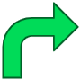 Curved Arrow free icon for commercial use
