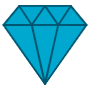 Diamond free icon for commercial use