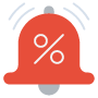 Discount free icon for commercial use