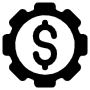 Dollar free icon for commercial use