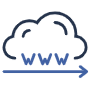 Domain Name free icon for commercial use