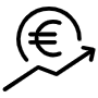 Euro free icon for commercial use