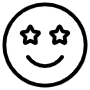 Excited free icon for commercial use